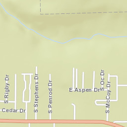Pinetop Arizona Street Map