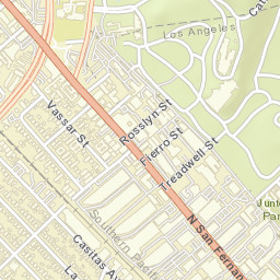 Atwater California Street Map