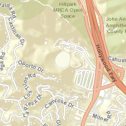 Outpost Estates California Street Map