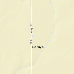 Lorays Arkansas Street Map