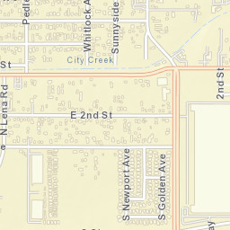 Cottage Gardens California Street Map