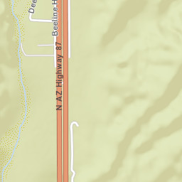 Duthie-Martin Highway, Arizona, USA Street Map