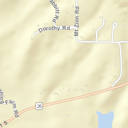 Central Arkansas Street Map