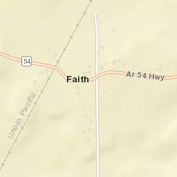 Faith Arkansas Street Map
