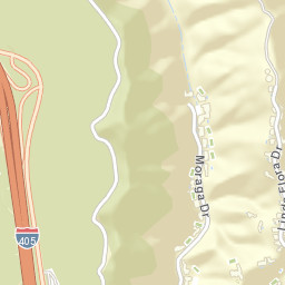 Getty Center Dr, Los Angeles, CA , US Street Map
