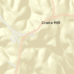Crane Hill Alabama Street Map