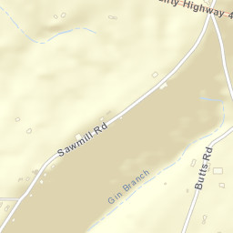 Mountain Grove Alabama Street Map