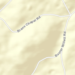 Brans Chapel Alabama Street Map