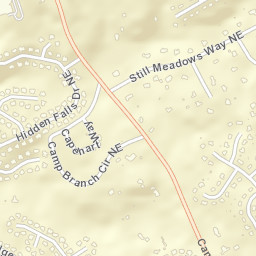 3226-3236 Sable Ridge Dr NE Buford Street Map