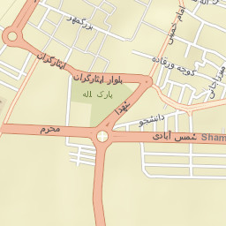 Nushabad Street Map