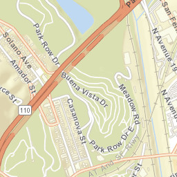 Glendale Junction California Street Map