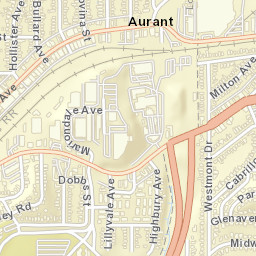 Aurant California Street Map