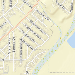 Bethune California Street Map