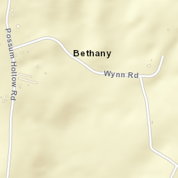 Bethany Arkansas Street Map