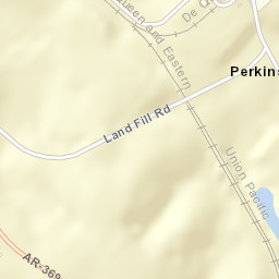 Perkins Arkansas Street Map
