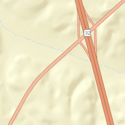 Highway 32, Oakland, MS 38948, USA Street Map