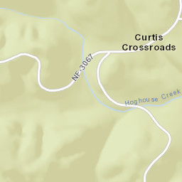 Curtis Crossroads Alabama Street Map