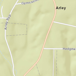 Arley Alabama Street Map