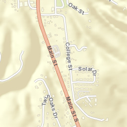Pine Acres Alabama Street Map