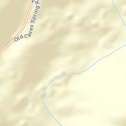 Cave Springs Alabama Street Map