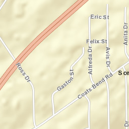Sonoma Alabama Street Map
