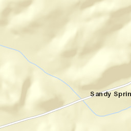 Sandy Springs Alabama Street Map