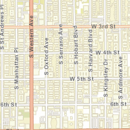 507-511 S Western Ave, Los Angeles, CA 90020, USA Street Map