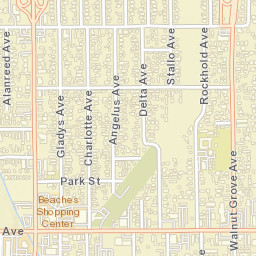 South San Gabriel California Street Map