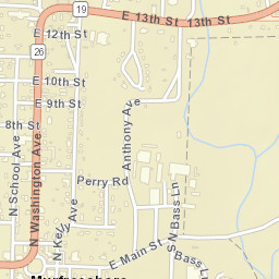 AR-27 Murfreesboro Arkansas Street Map