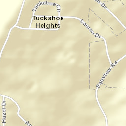 Tuckahoe Heights Alabama Street Map