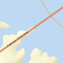 Calhoun Falls Highway, Elberton, GA 30635 Street Map