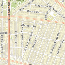 South Carthay California Street Map