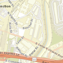 El Monte Busway, Los Angeles, CA 90012 Street Map
