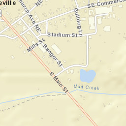 Hanceville Alabama Street Map