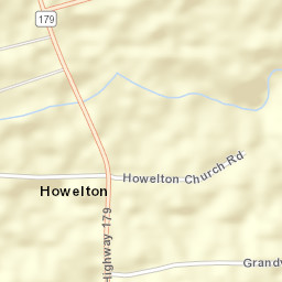 Howelton Alabama Street Map
