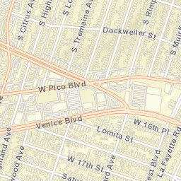 Vineyard California Street Map