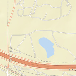 County Line Road North, TX, America Street Map