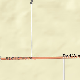 Red Wing Arkansas Street Map