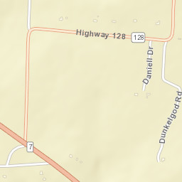 Gravel Junction Arkansas Street Map