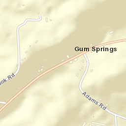 Gum Springs Alabama Street Map