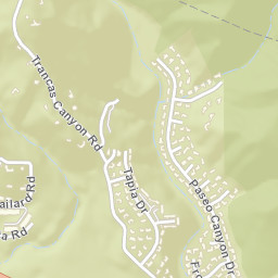 Malibu West California Street Map