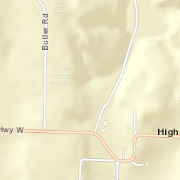Highland Arkansas Street Map