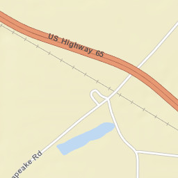 Varner Arkansas Street Map