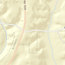 Gold Mine Alabama Street Map