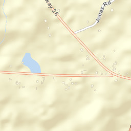 Hendrix Alabama Street Map