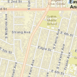 Belvedere Gardens California Street Map