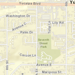 33748-33810 Yucaipa Boulevard, Yucaipa Street Map
