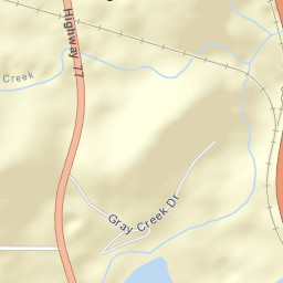 Moragne Alabama Street Map