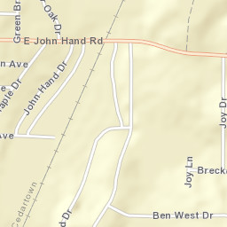 348 Oakwood Dr Cedartown GA Street Map