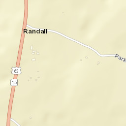 Randall Arkansas Street Map